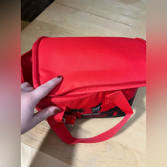 Trader Joe’s mini insulated bag in red LIMITED RUN - Picture 4 of 6